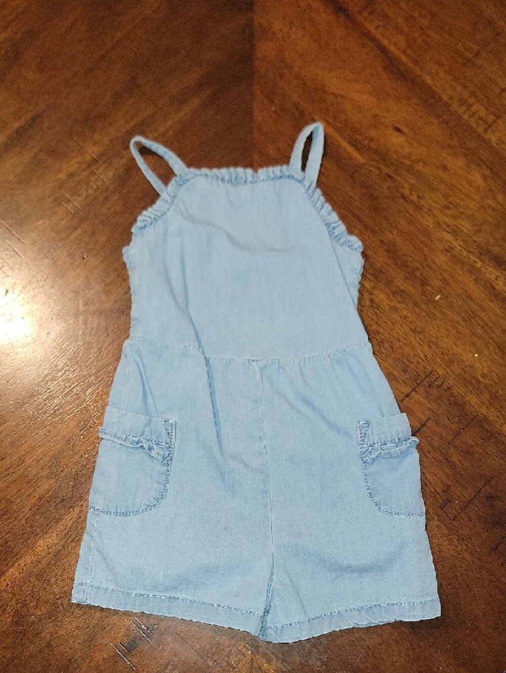 Lot 13 2T Toddler Girl Sundresses, Romper, Set, And Denim Vest Cat&Jack,Old Navy - Picture 11 of 14